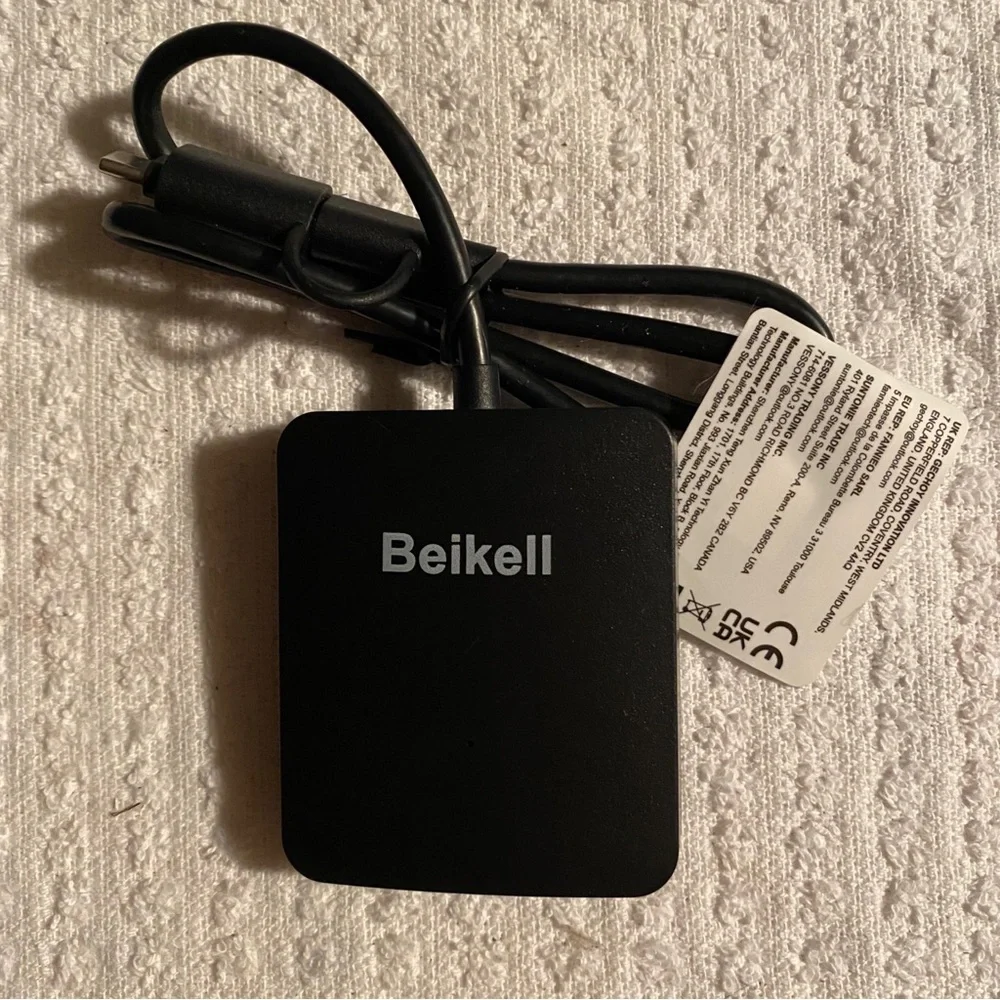 Beikell 4 in 1 Dual Connector USB/USB-C to Micro SD Memory Card Reader